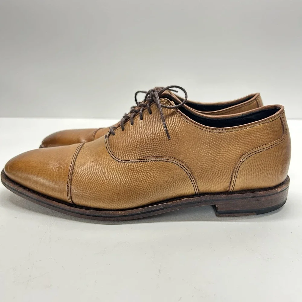 Allen Edmonds Port Washington Bond Street Dress Shoe Oxford Men's 9.5D Walnut